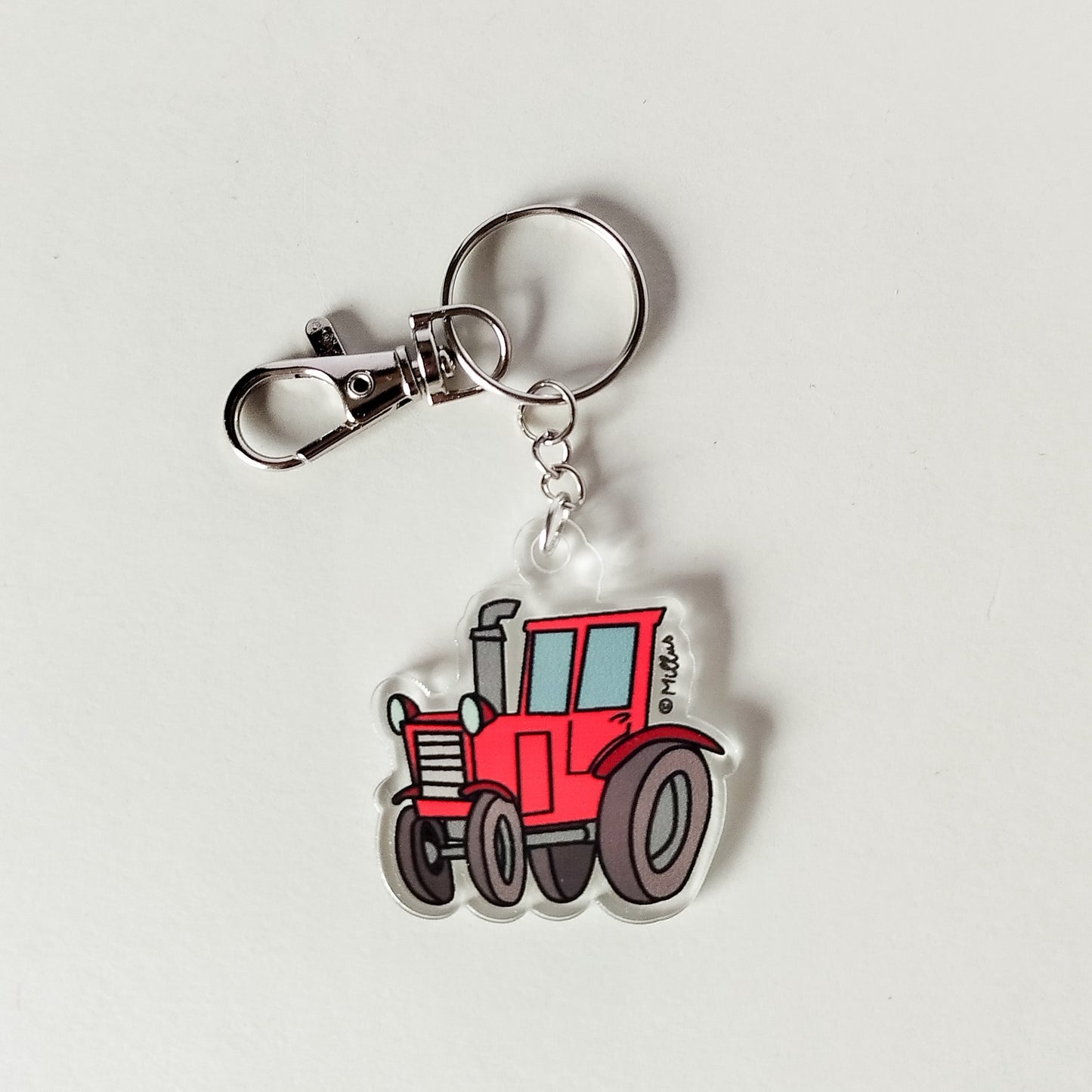 Porte-clés illustrés - Tracteur